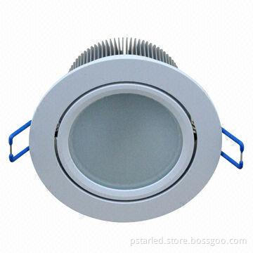 3-inch 5W LED Downlight with 500lm, Cut Hole of 75 to 80mm
